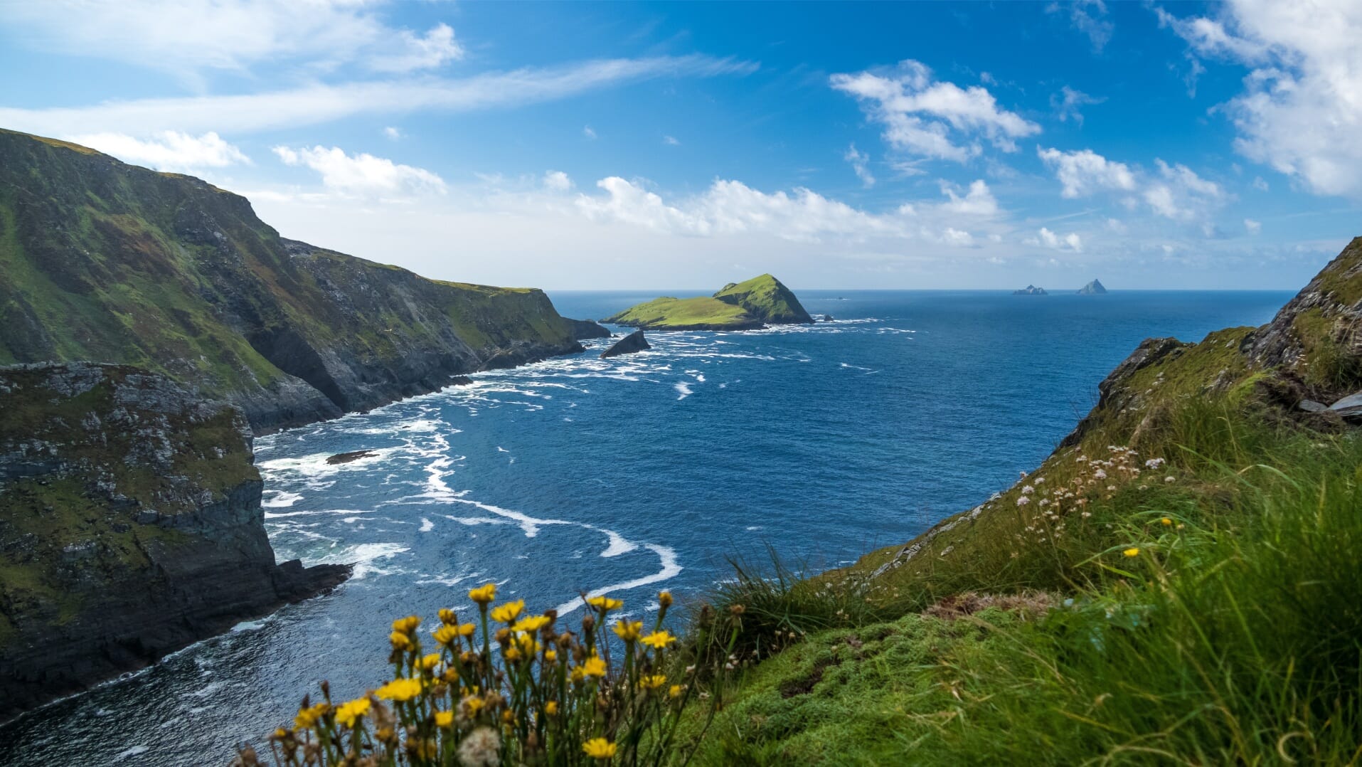 Coastal cliff in Ireland